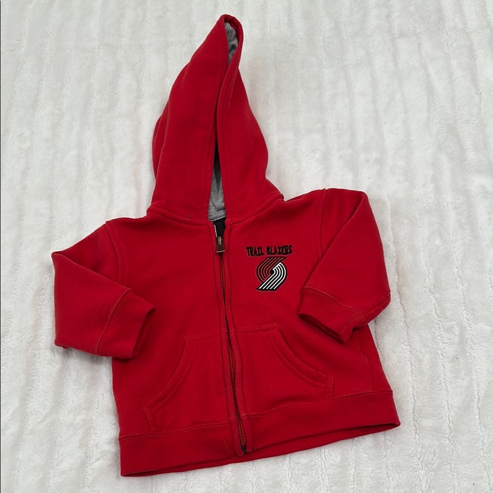 🦆 NBA Trailblazers Zip Up Hoodie